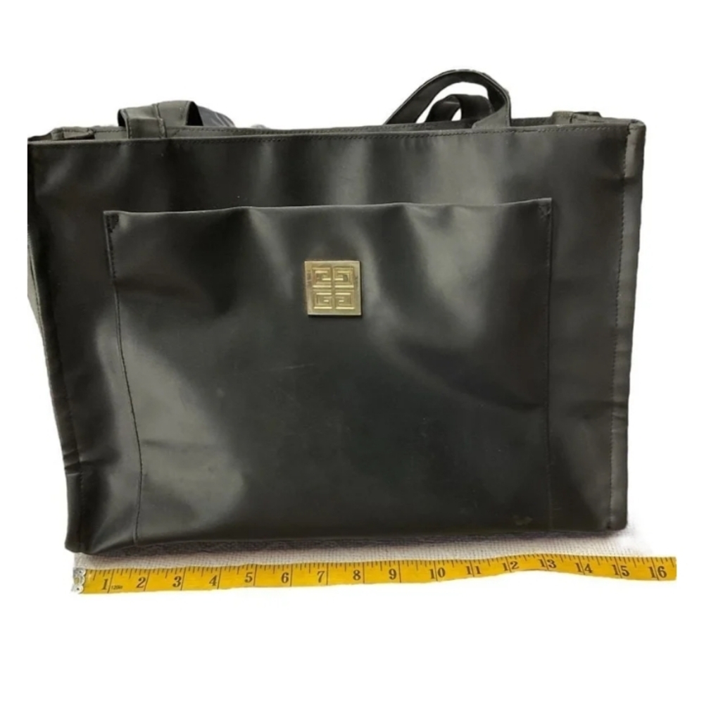 Givenchy Parfums Travel Purse Vinyl/leather Tote Bag Clean Condition Nice